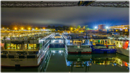 Nachtruhe im Hafen